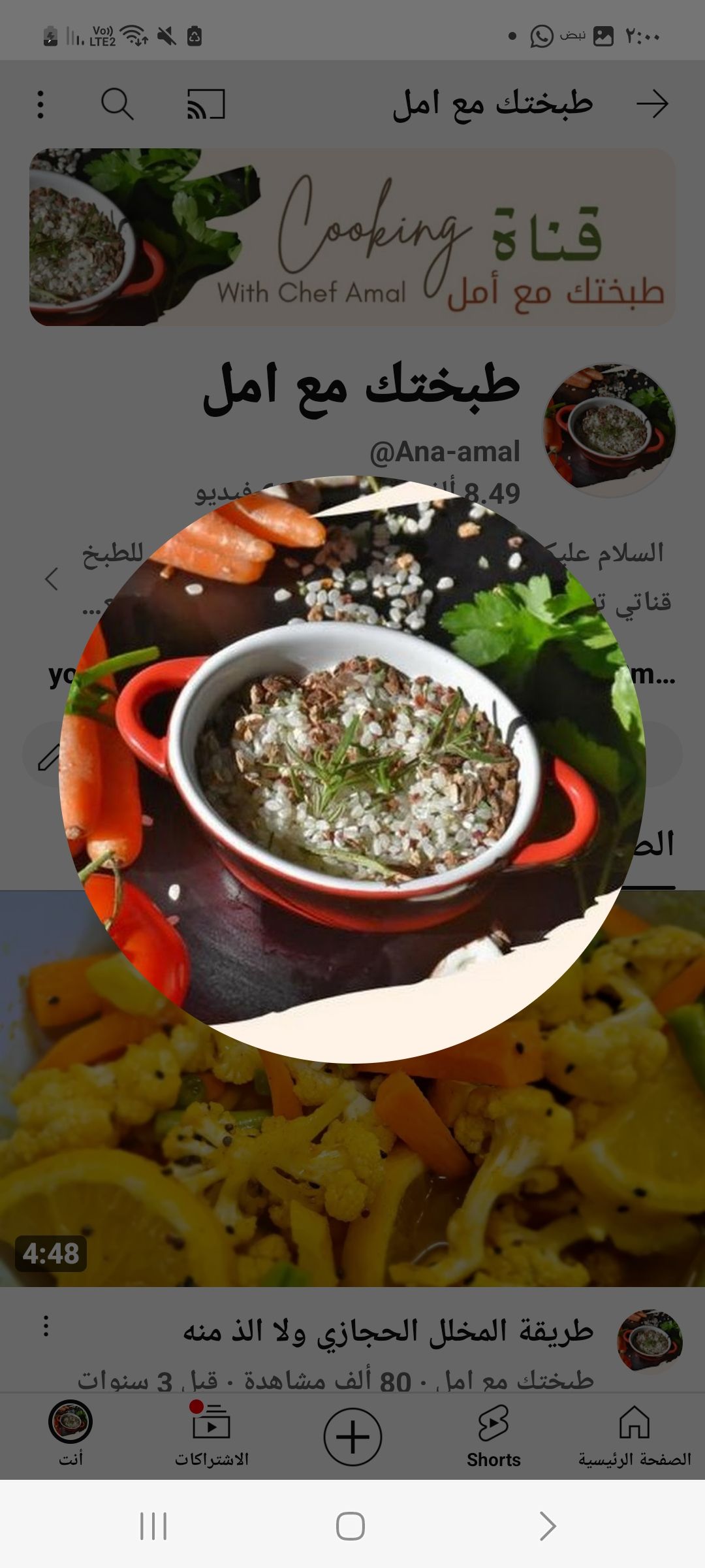 طبختك مع امل
