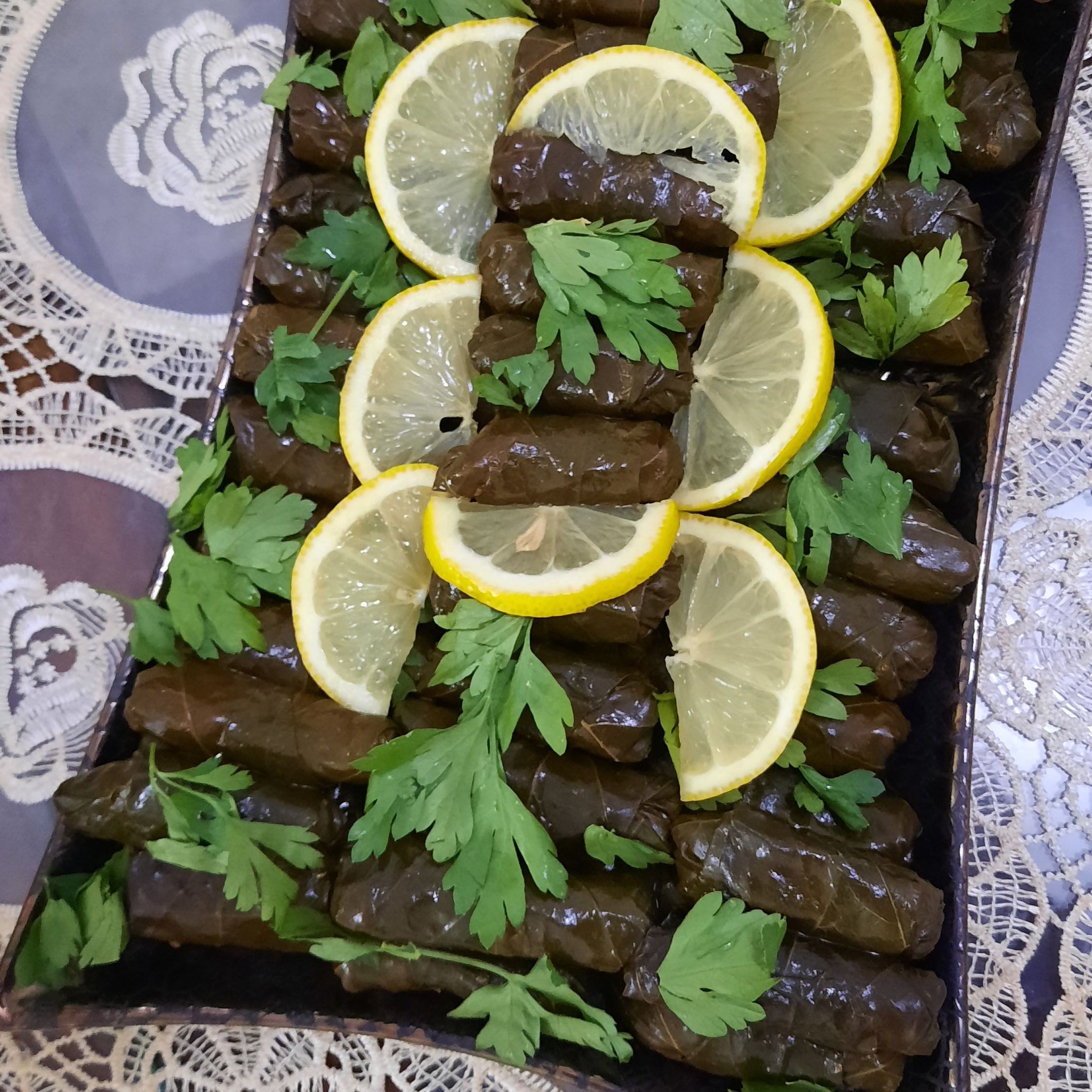 ألذ ورق عنب ممكن تذوقونه بدبس الرمان حياكم 😍