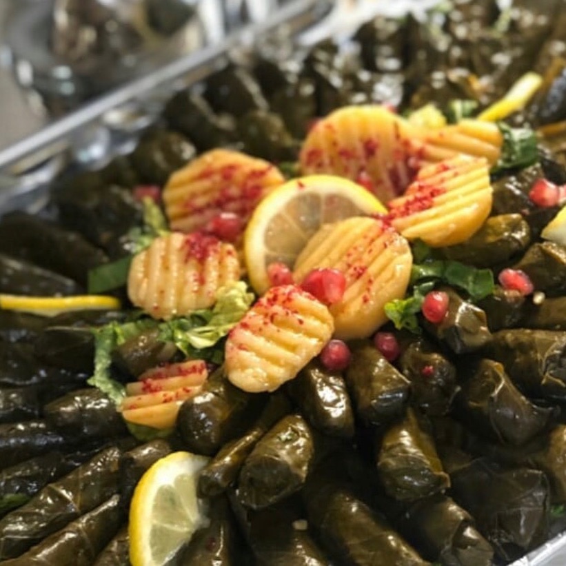 ورق عنب عادي او سبايسي او بدبس الرمان