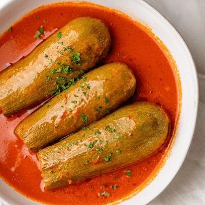 كوسى بصلصة الطماطم #لذيذ#ابداع#شغل _بيت اطلب الان😋