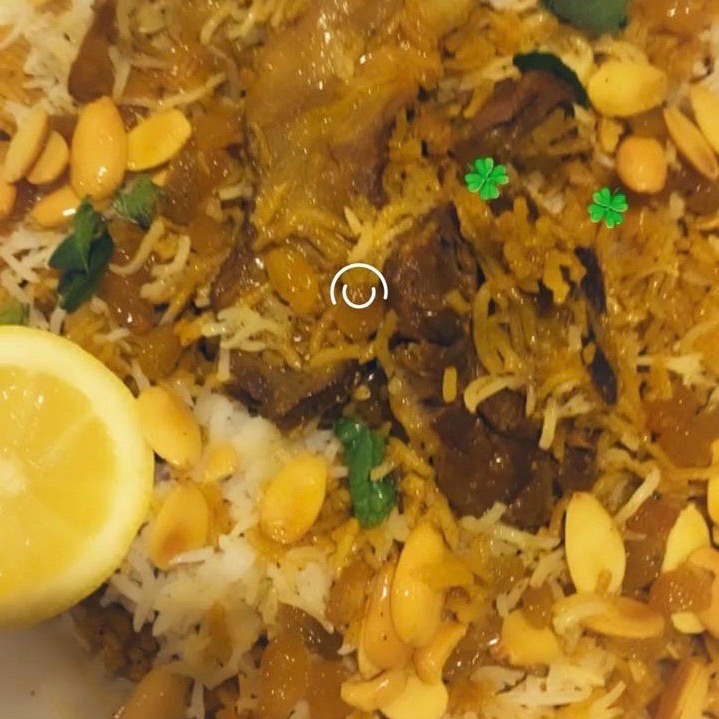برياني على اصوله عل الطلب اذا تبي لحم ودجاج على حسب الرغبه