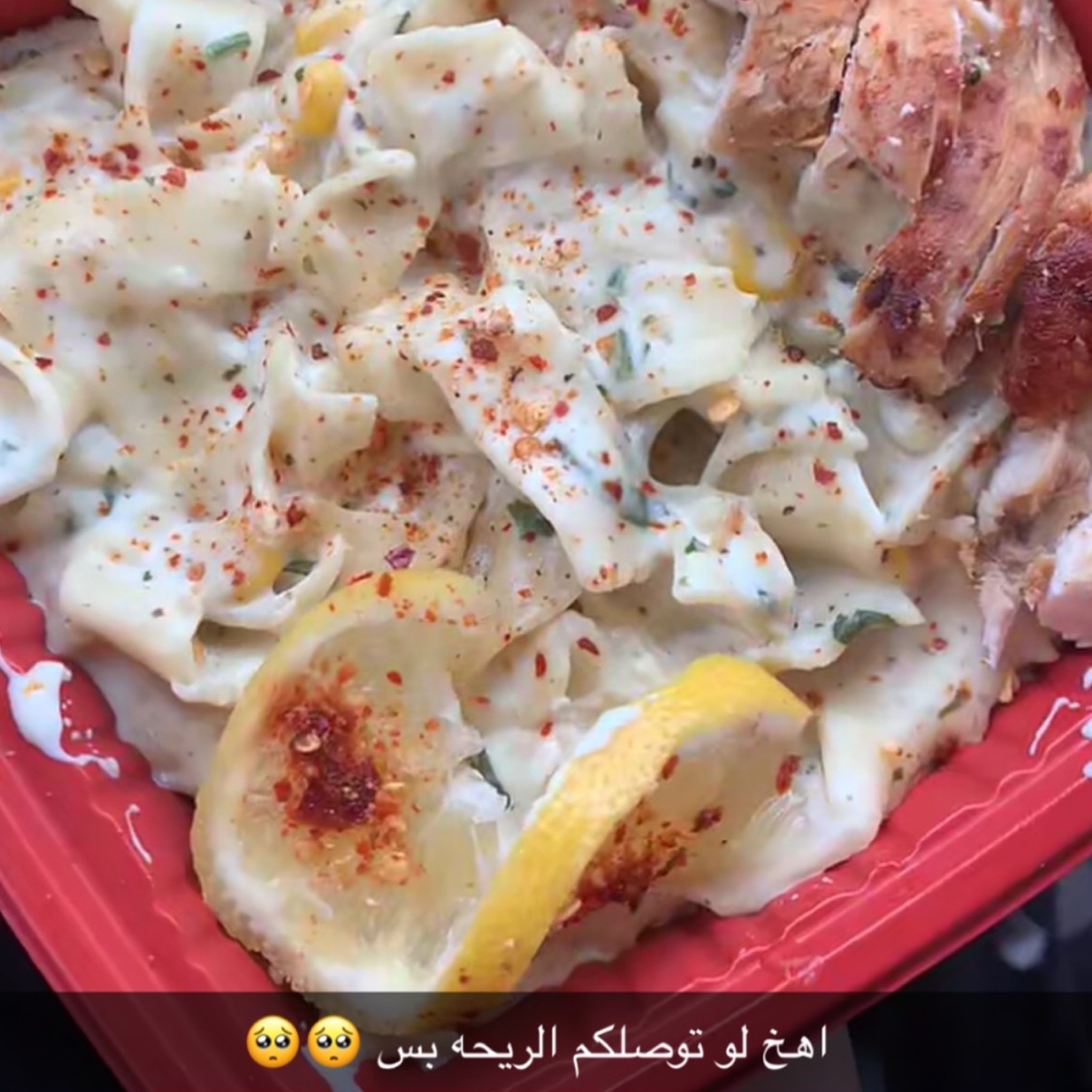 فوتشيني الدجاج