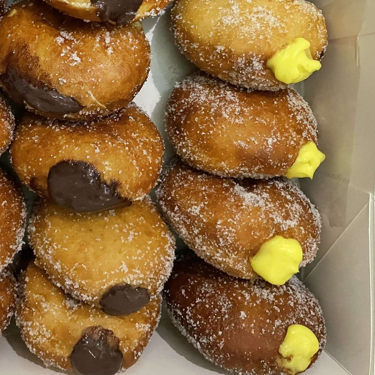 دونات قطنيه محشيه