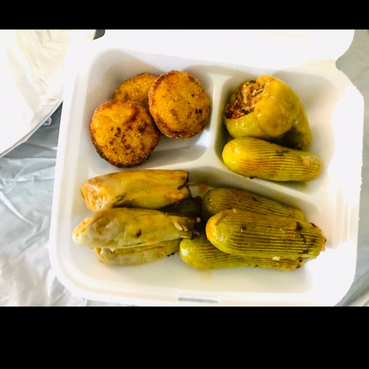 وجبه محشي وكفته فراخ