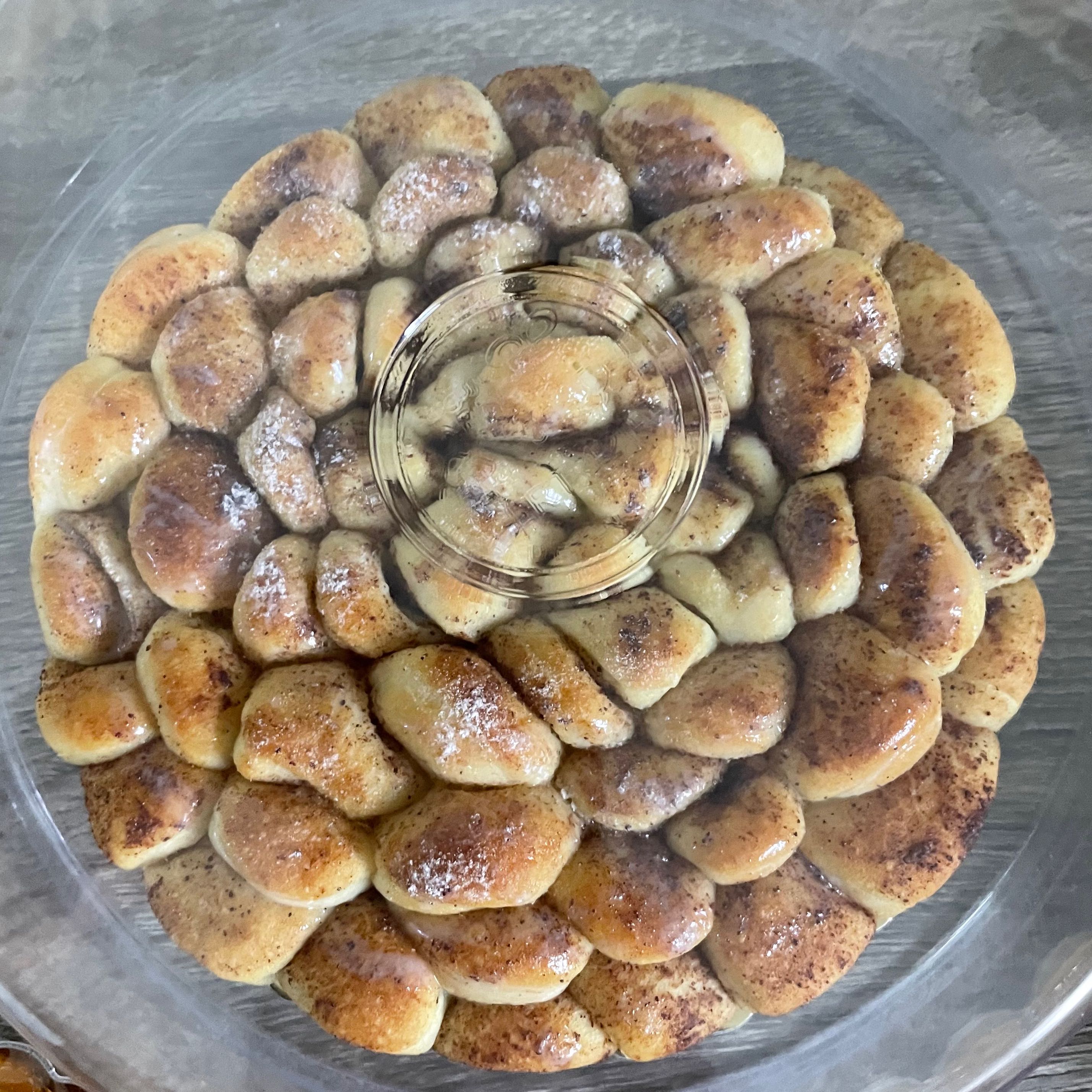 كيكه سينبون بقرفه وحليب نستله