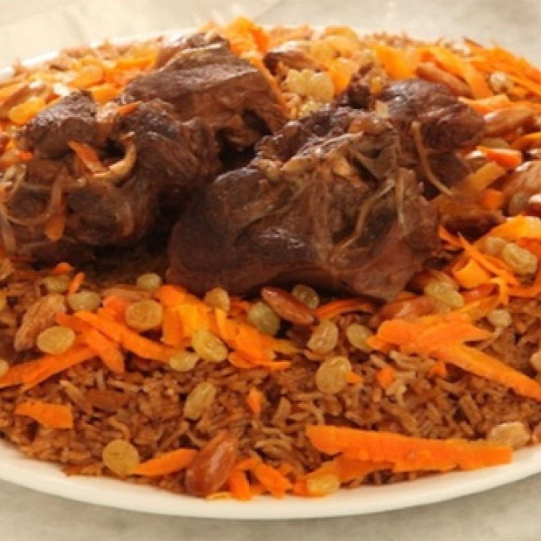 رز بخاري لحم يكفي ٤ أشخاص