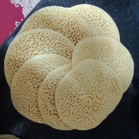 بغرير دقيق القمح الكامل بالخميرة بلدية