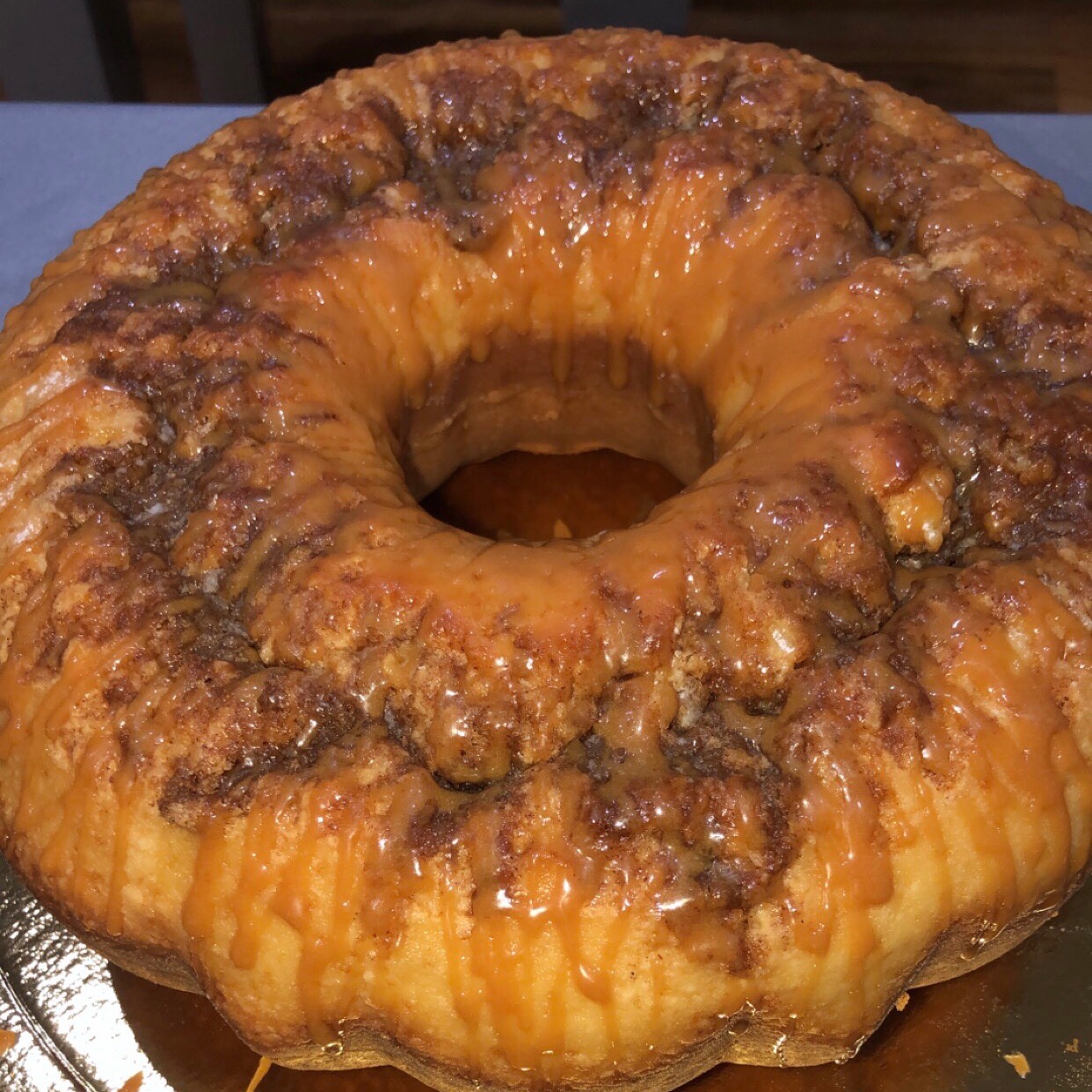 كيك بحشوة القرفة