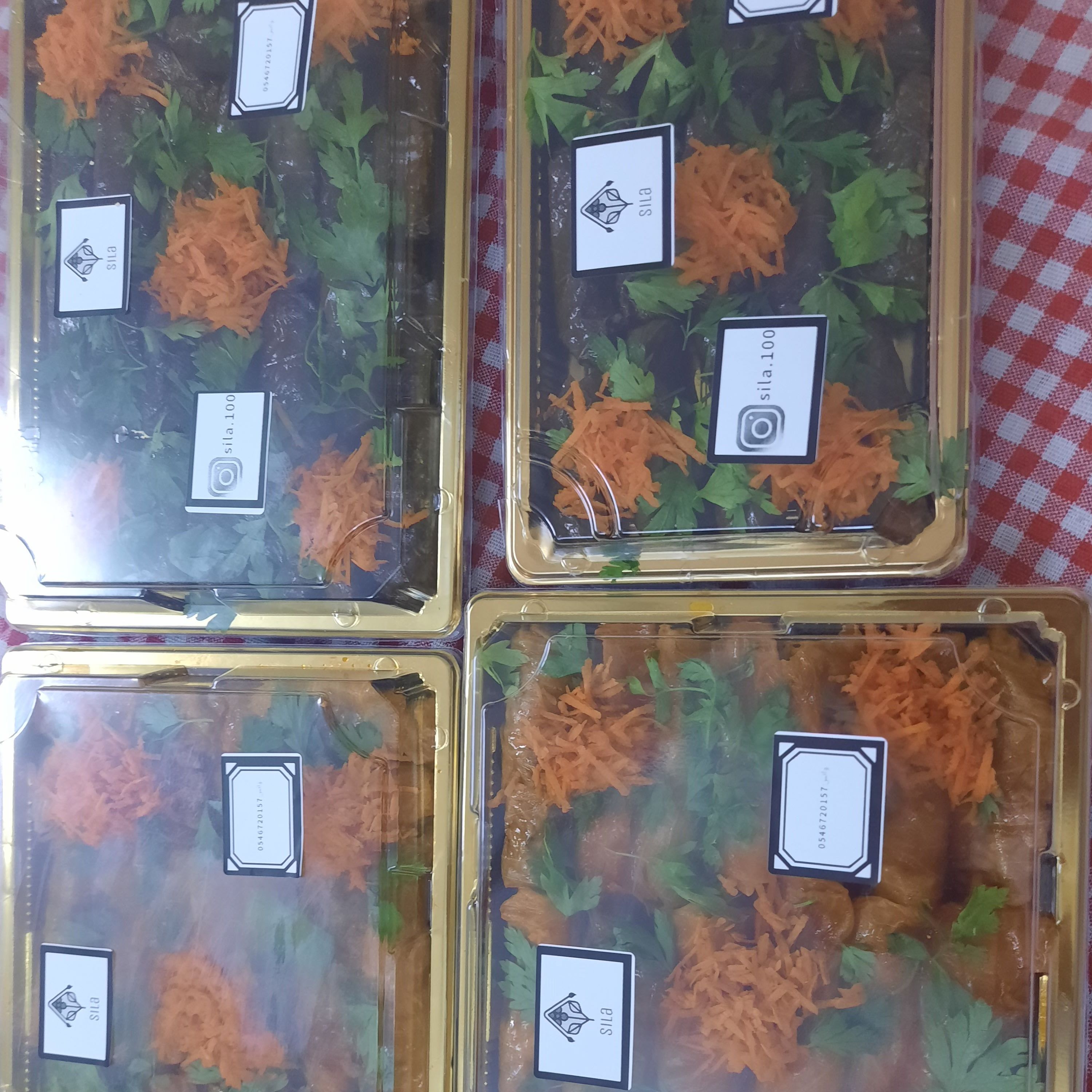 طلبية ورق عنب وملفوف