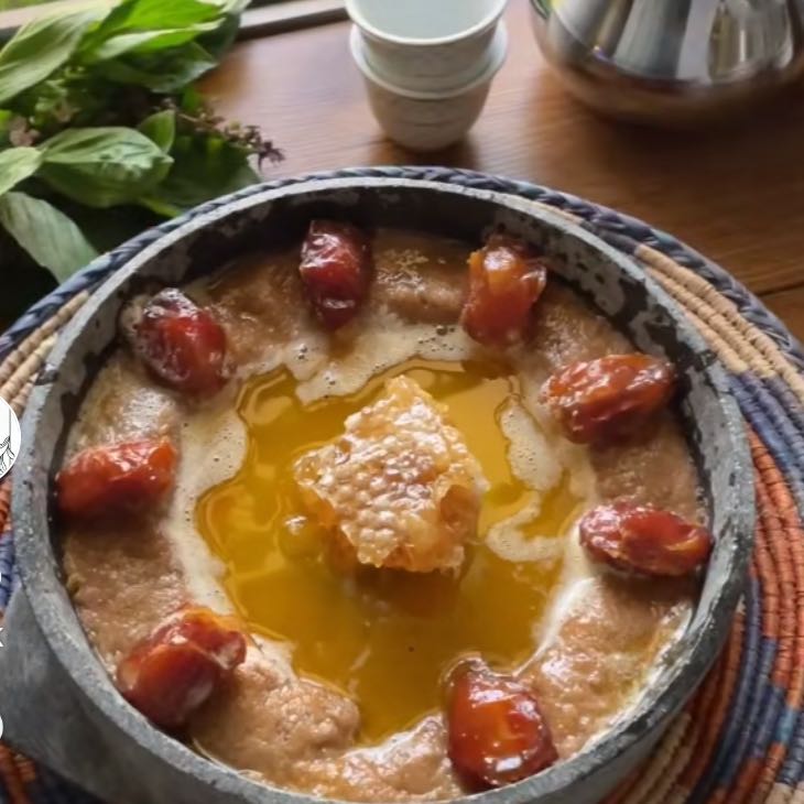 عريكه جنوبيه بسمن والعسل والتمر