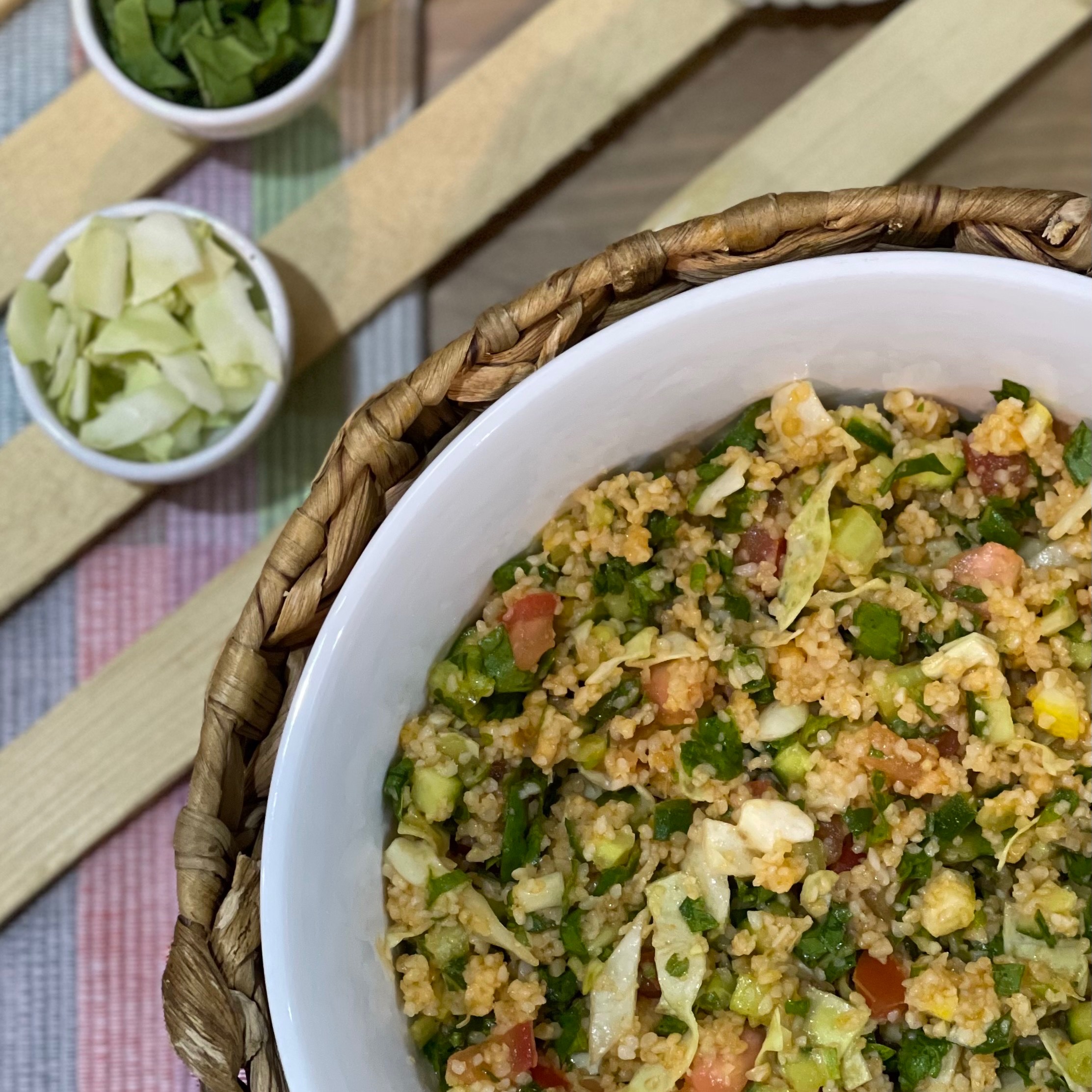 سلطة البرغل