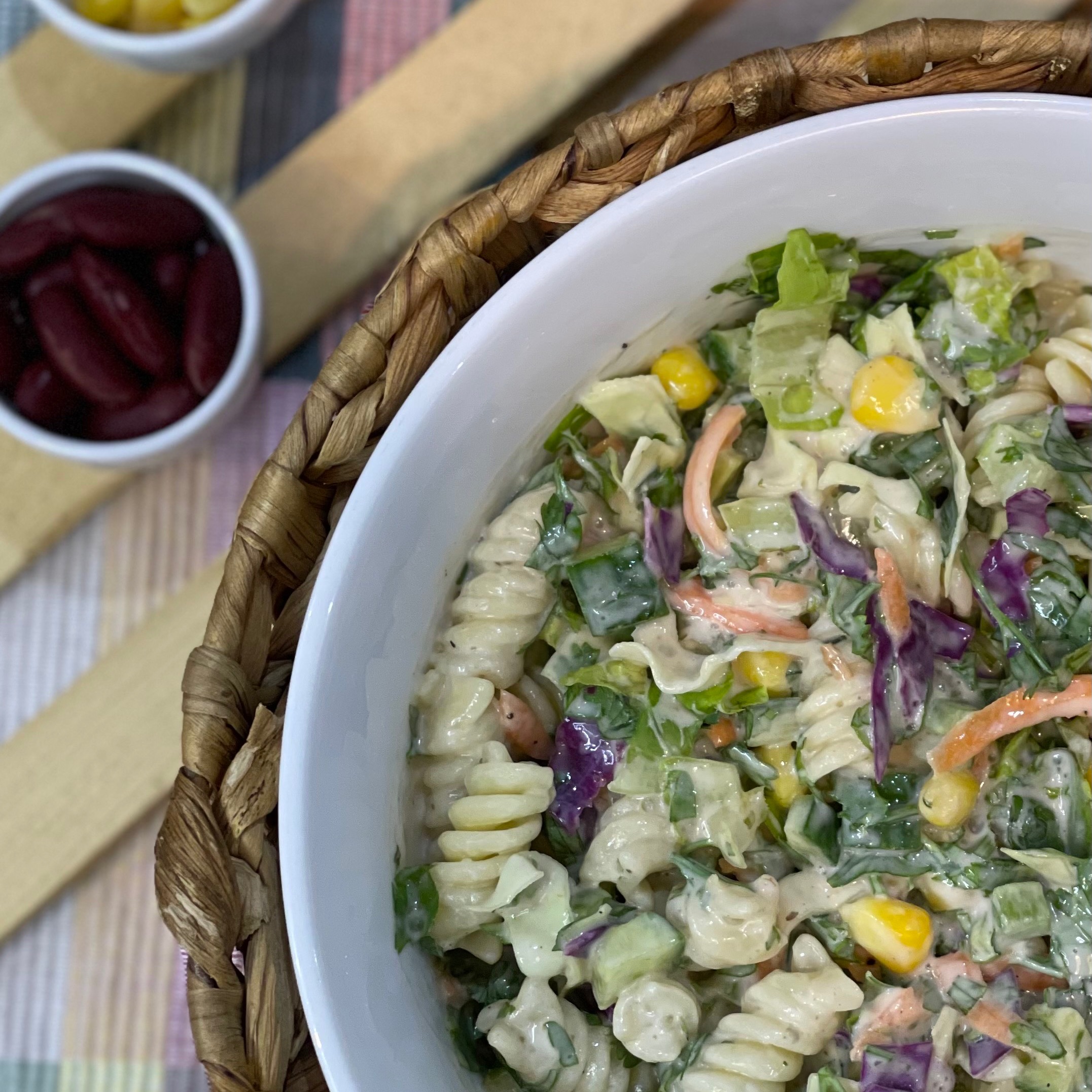 سلطة المعكرونة