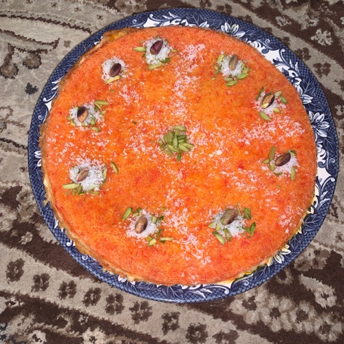 كنافة بالقشطة مره تجنن 🍯🥮