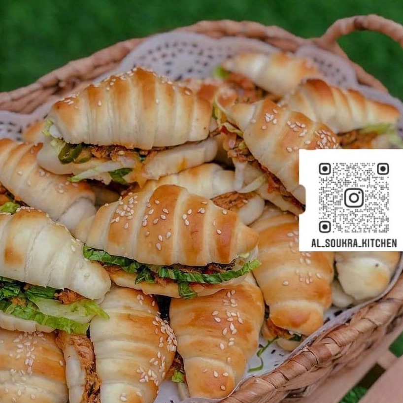 طلبيه كرواسون دجاج ✨