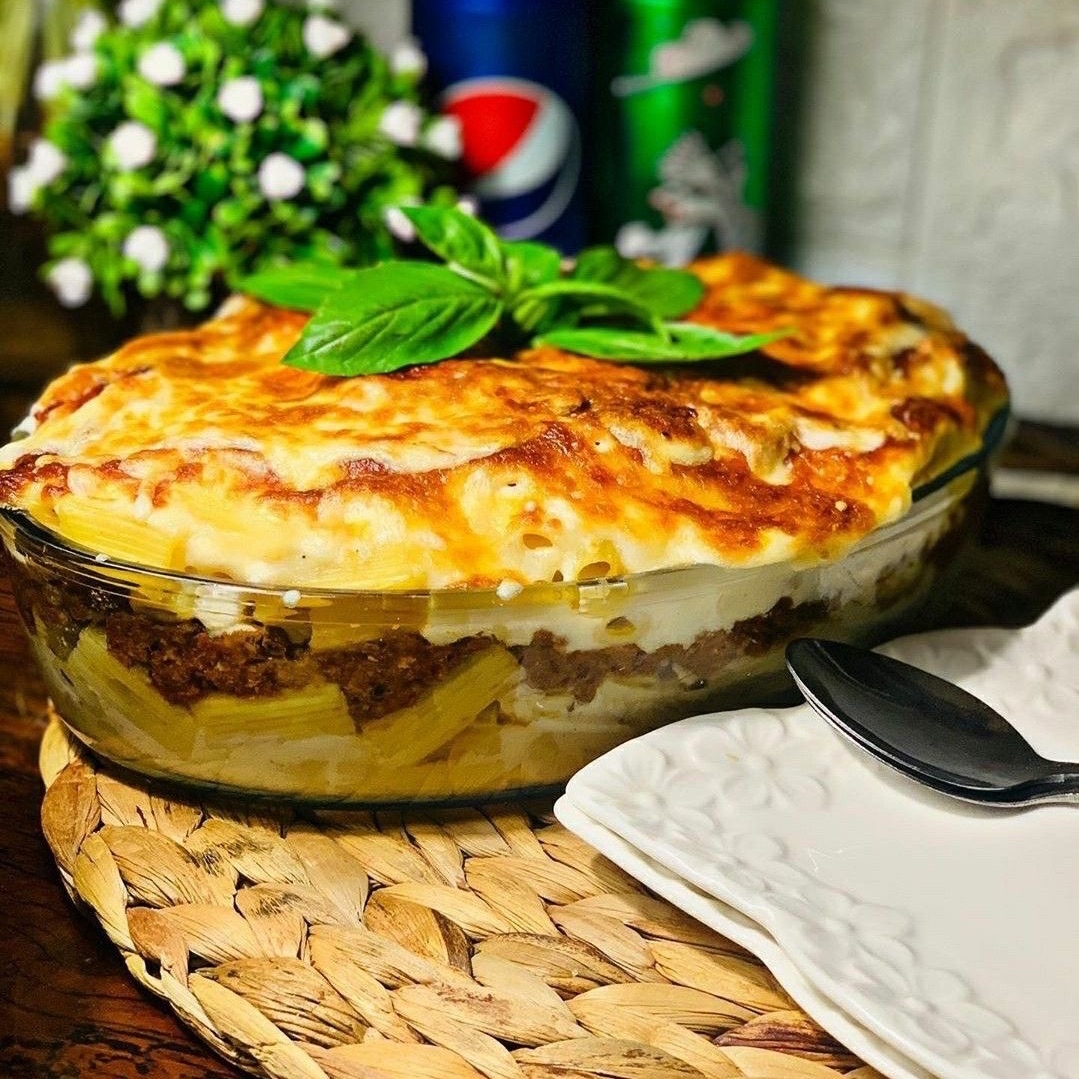 مكرونة باشميل😍