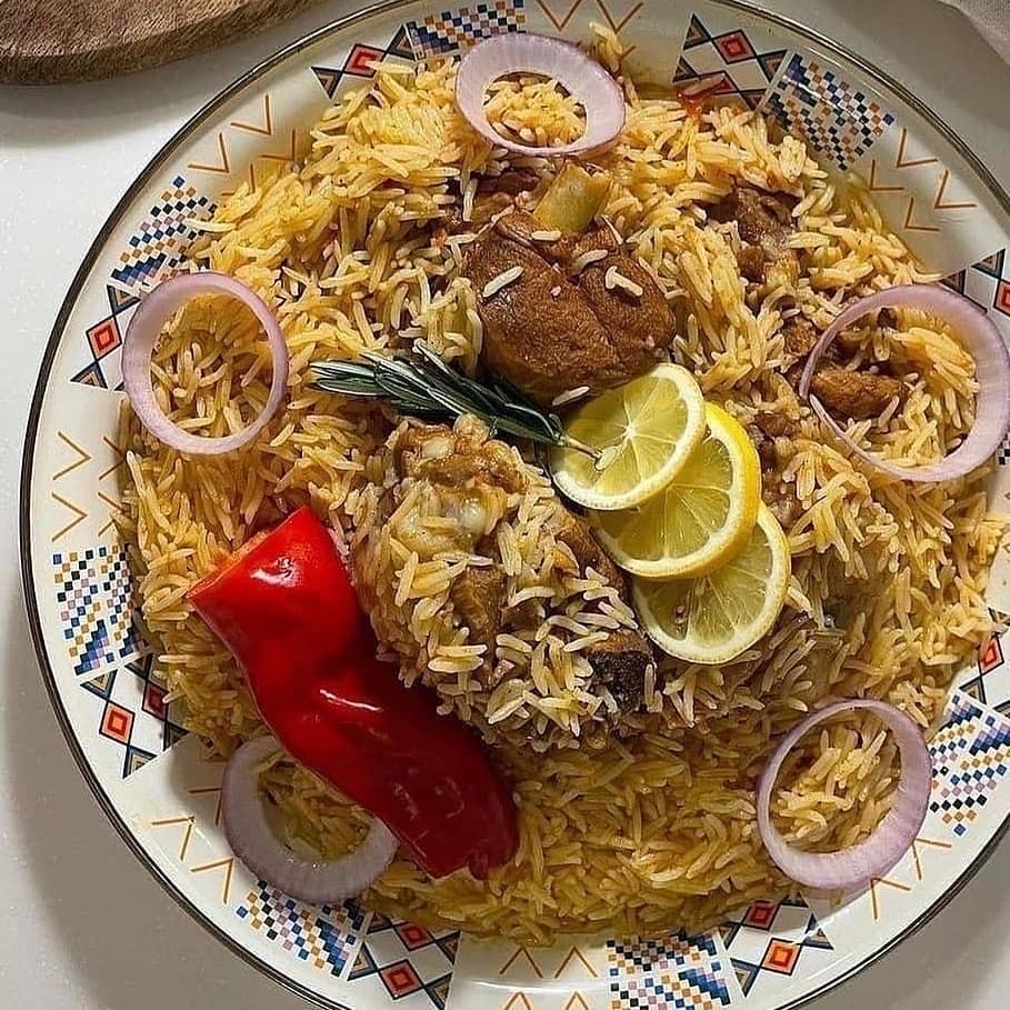 كبسة لحم غنم