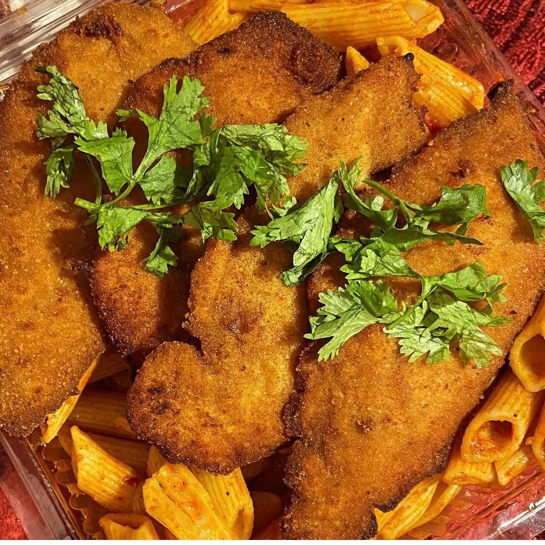 مكرونة و بانيه