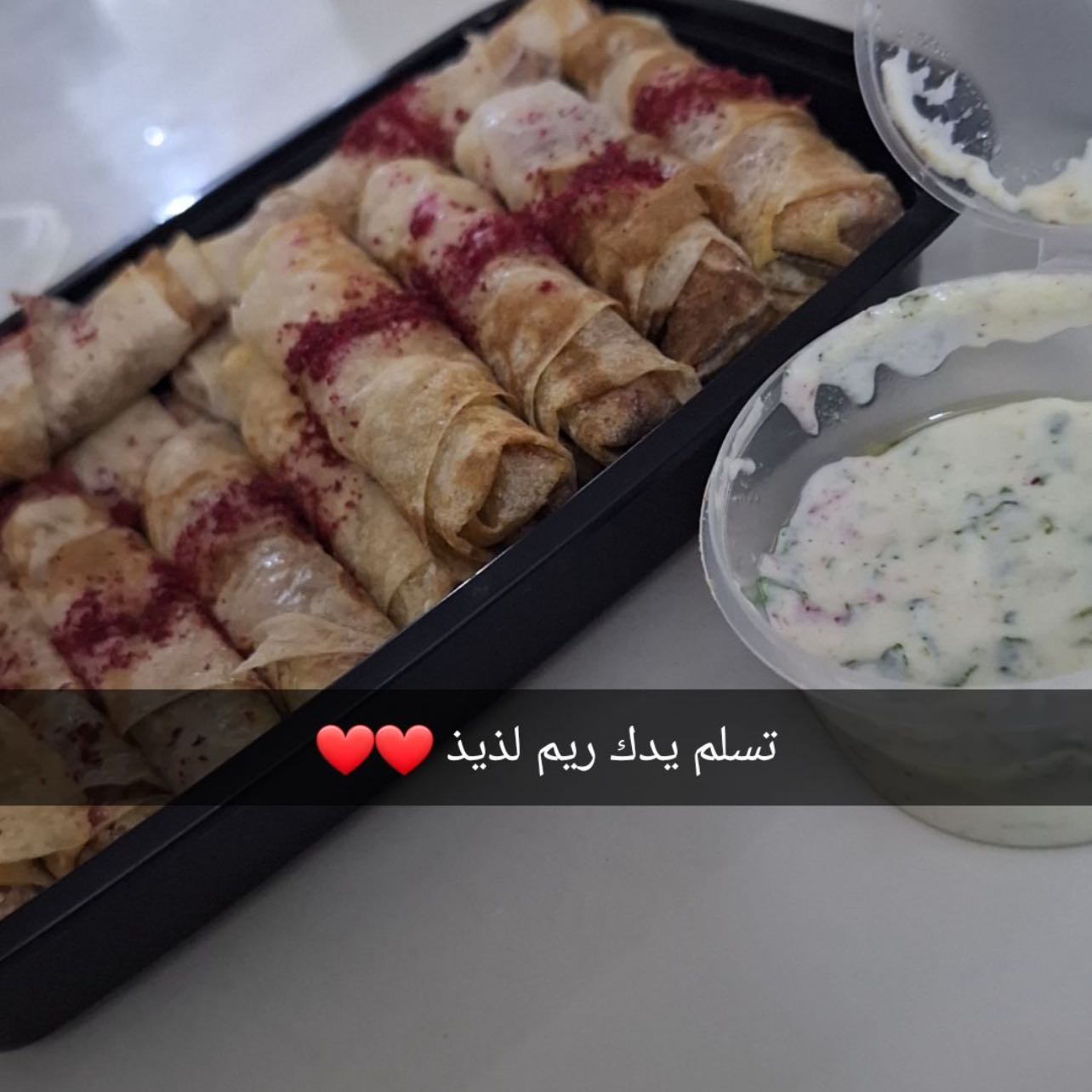 والله يجنن جربوه طعم الدجاج مع الخبز المقرمش والصوص لايفوتكم