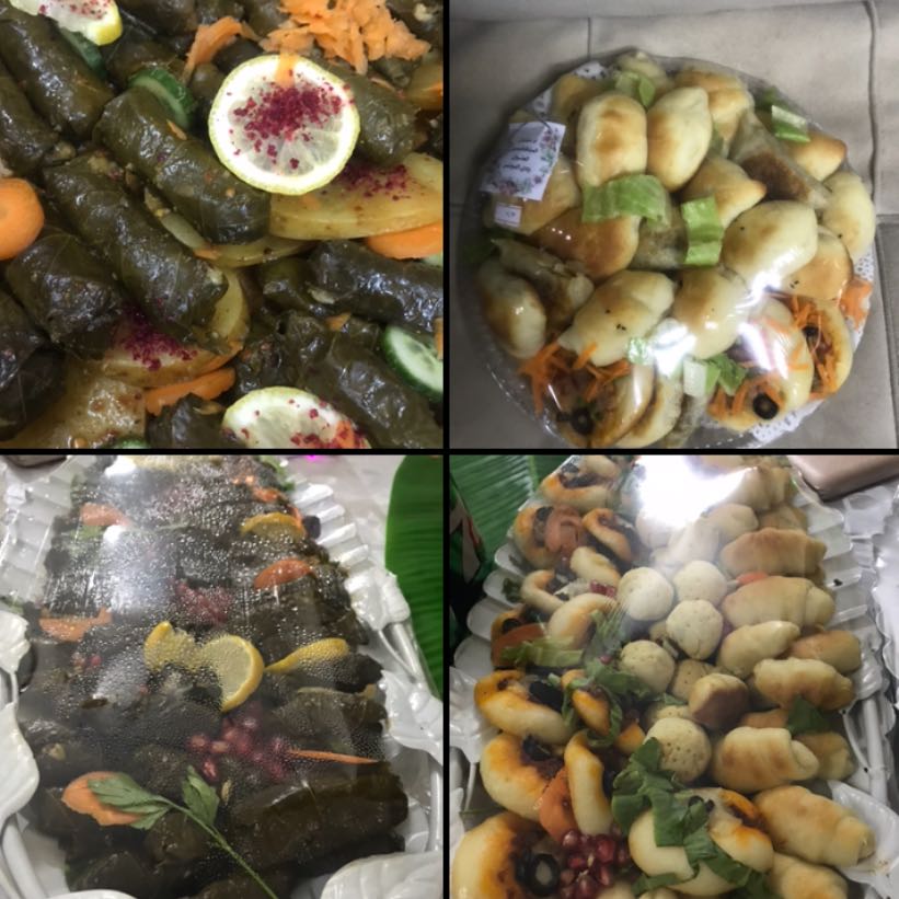 معجنات طريه ولذيذه ، وورق عنب مايتفوت ، مايندم الي ياخذه 👌🏻😍