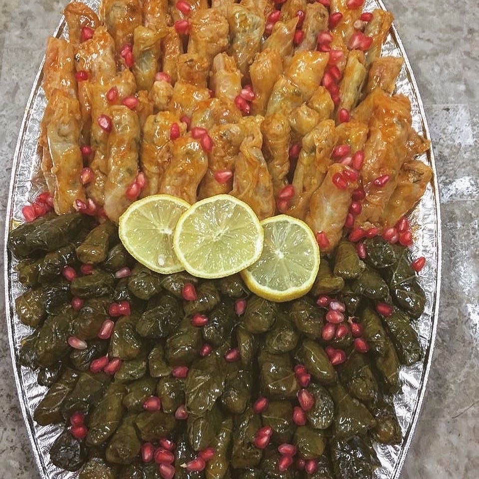 فتة ورق عنب وملفوف