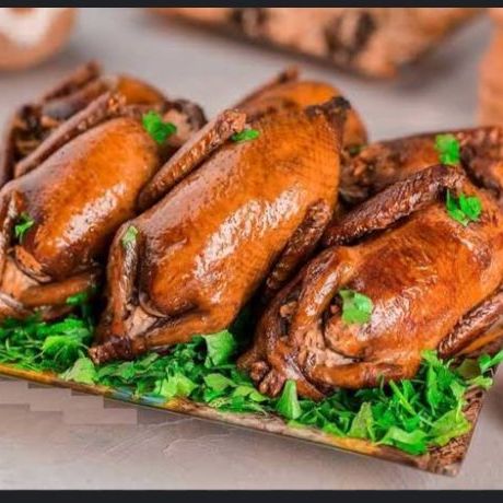 حمام محشى فريك أو خضار او رز 🔥🔥🔥😋