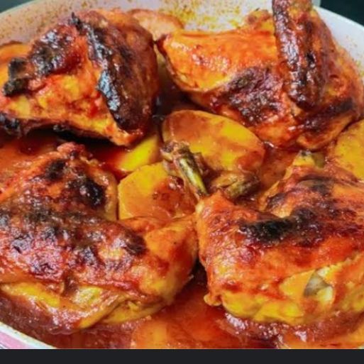 صينيه البطاطس بالفراخ+كيلو رز بالشعريه🥰♥️🔥