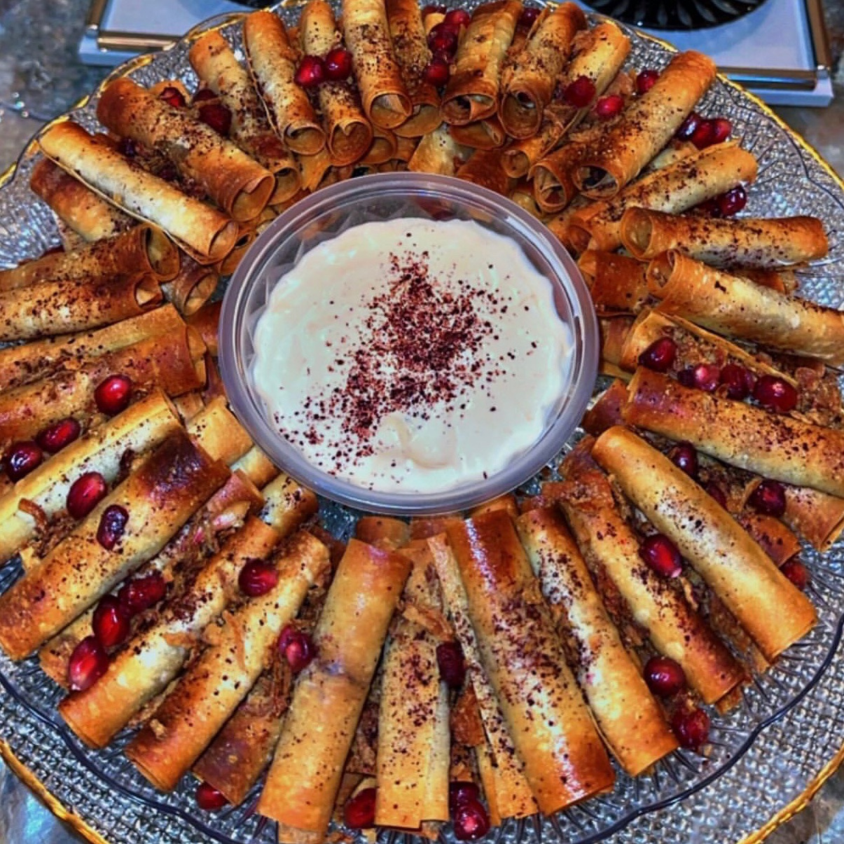 رولات مسخن الدجاج