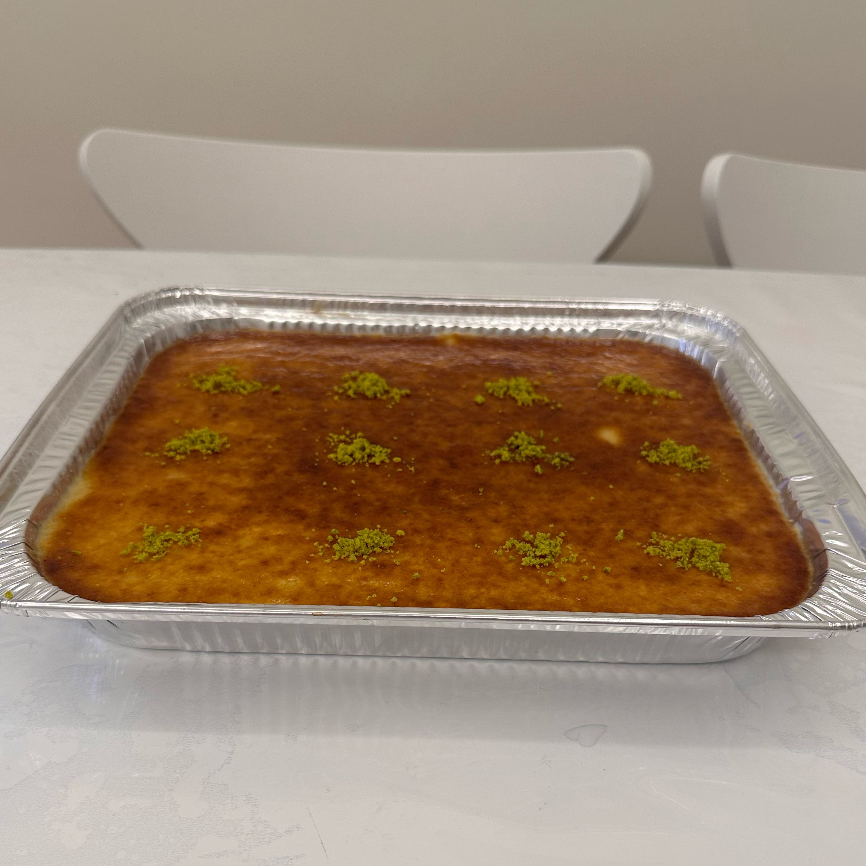 بسبوسه محشيه بالقشطه