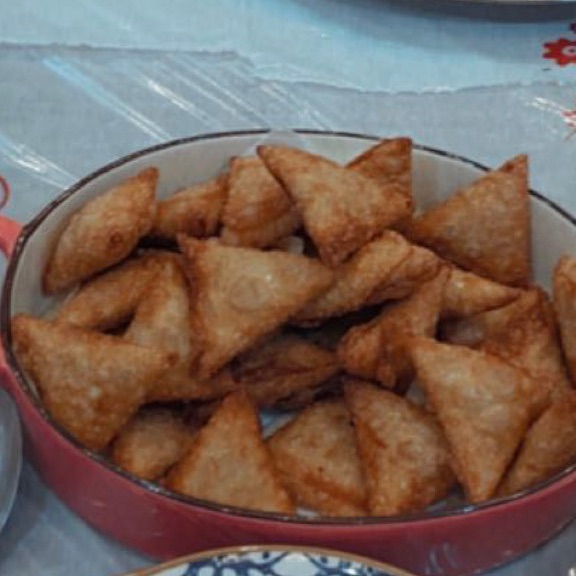 سمبوسه رقاق دجاج المذاق الاصلي