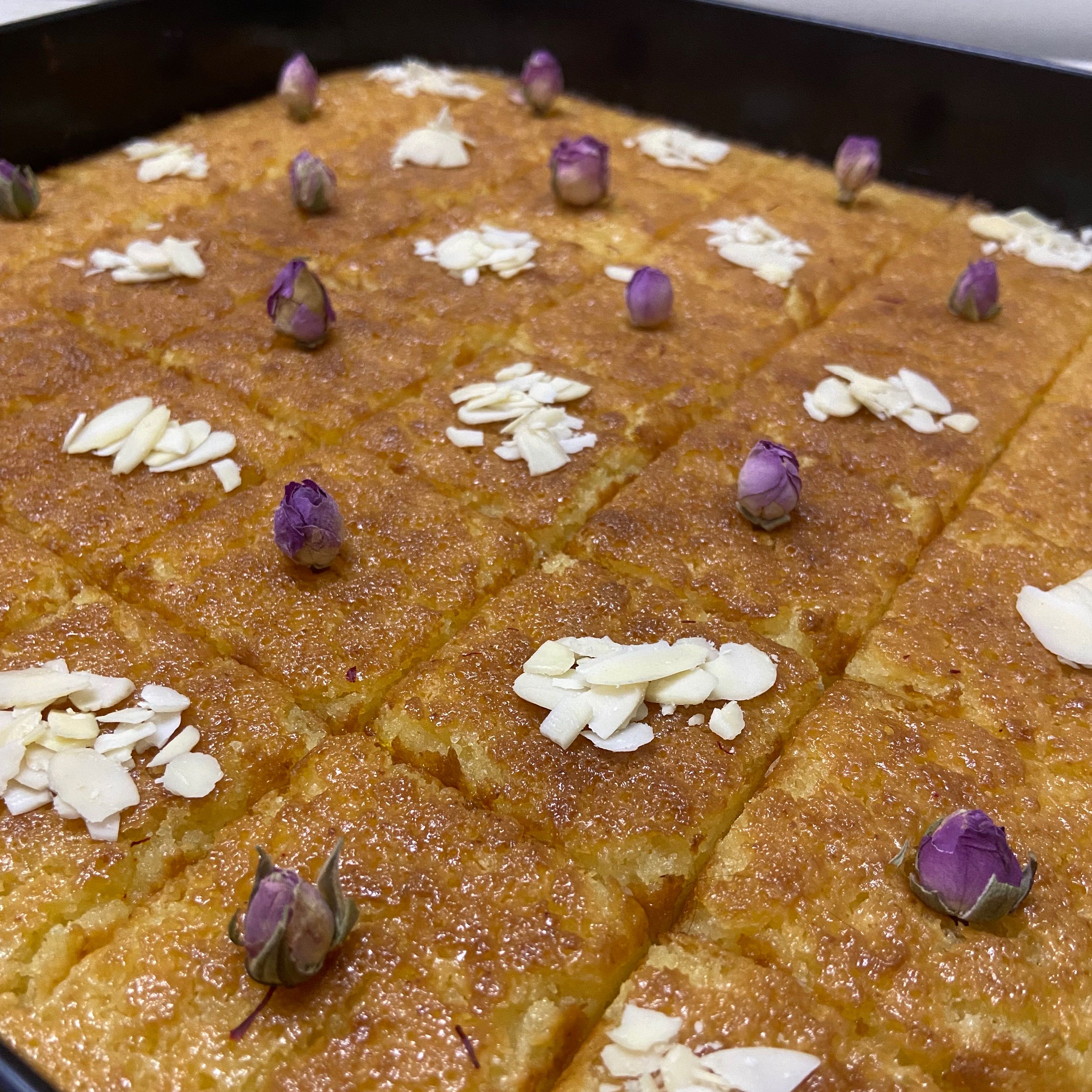 بسبوسه هني وعافيه الللذيذه 😎🤝