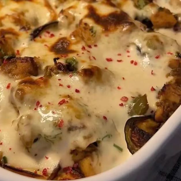 صينيه دجاج بالخضار