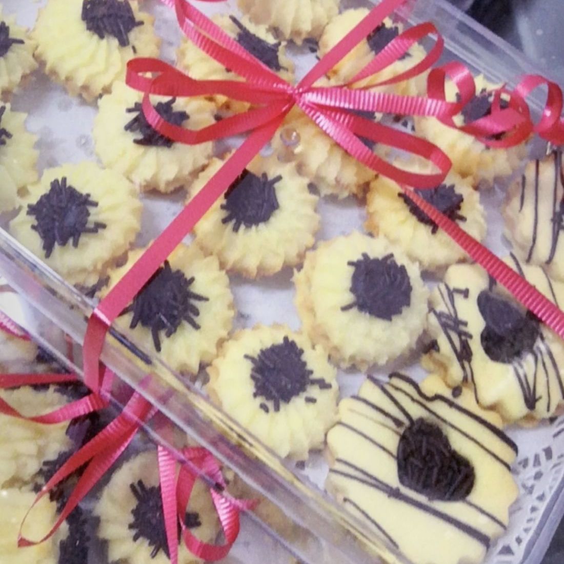 بتيفور فانيليا بحشوة الشوكولا