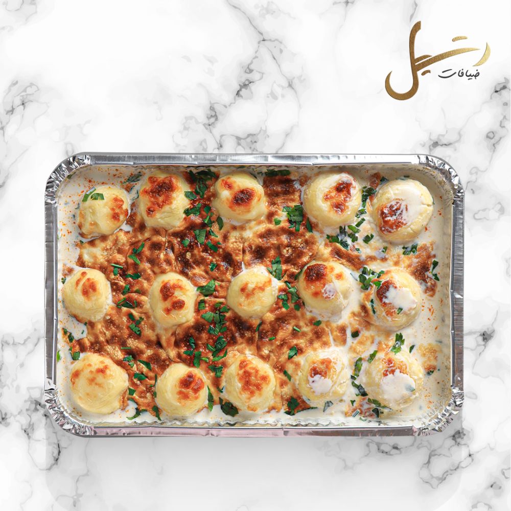 كرات البطاطس ب الدجاج واتونه على حسب الطلب