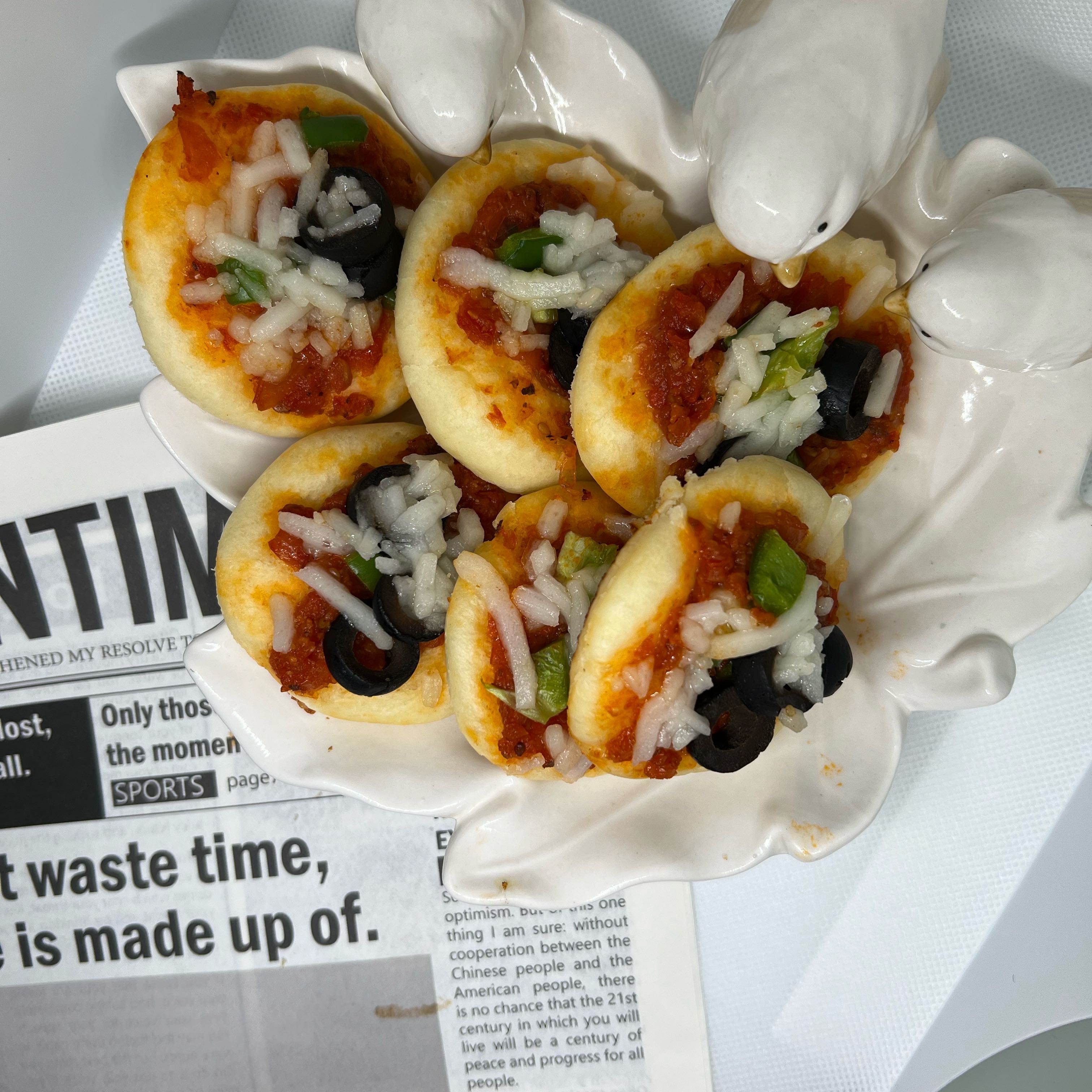 المني بيتزا بالخلطه الذيذه