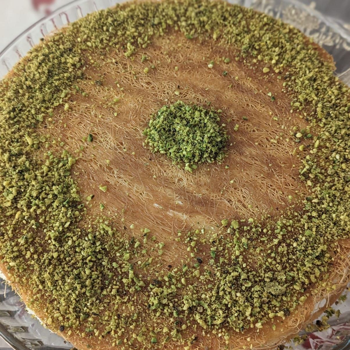 كنافة بالقشطة