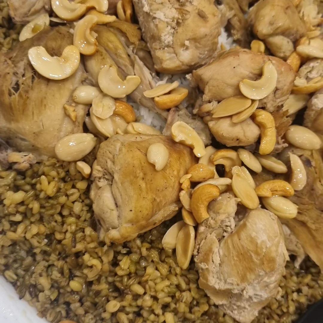 فريكة بالدجاج