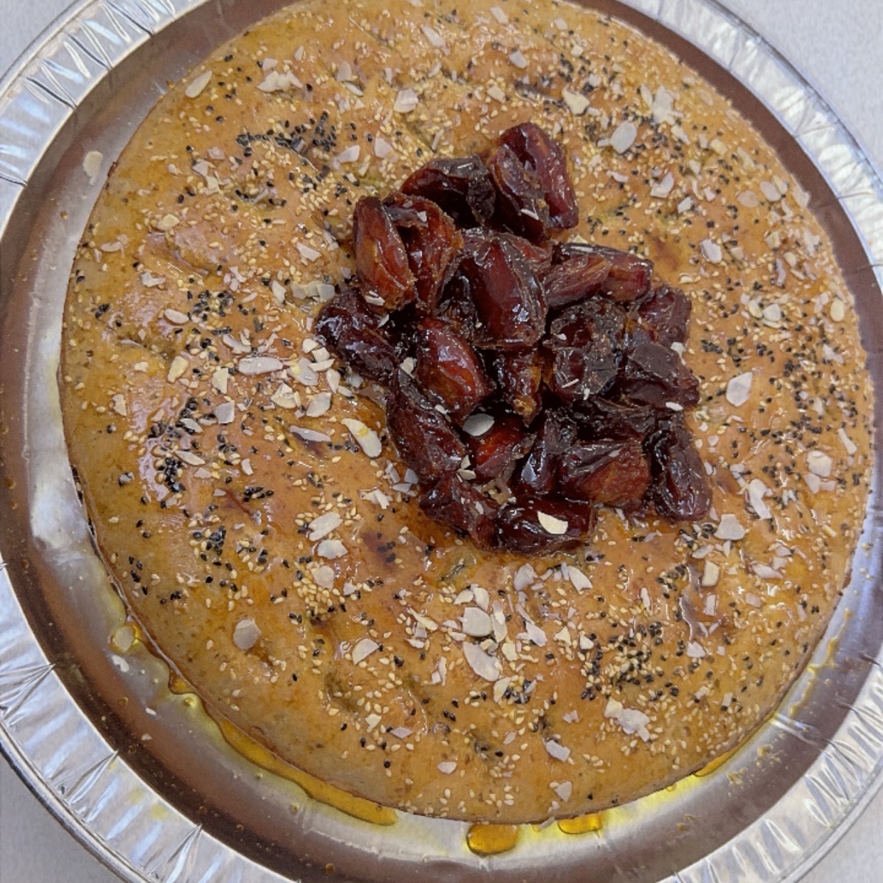 خبز المله  بالسمن والعسل