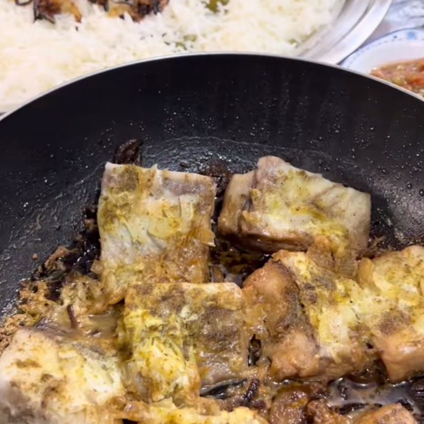 سمك مكشن