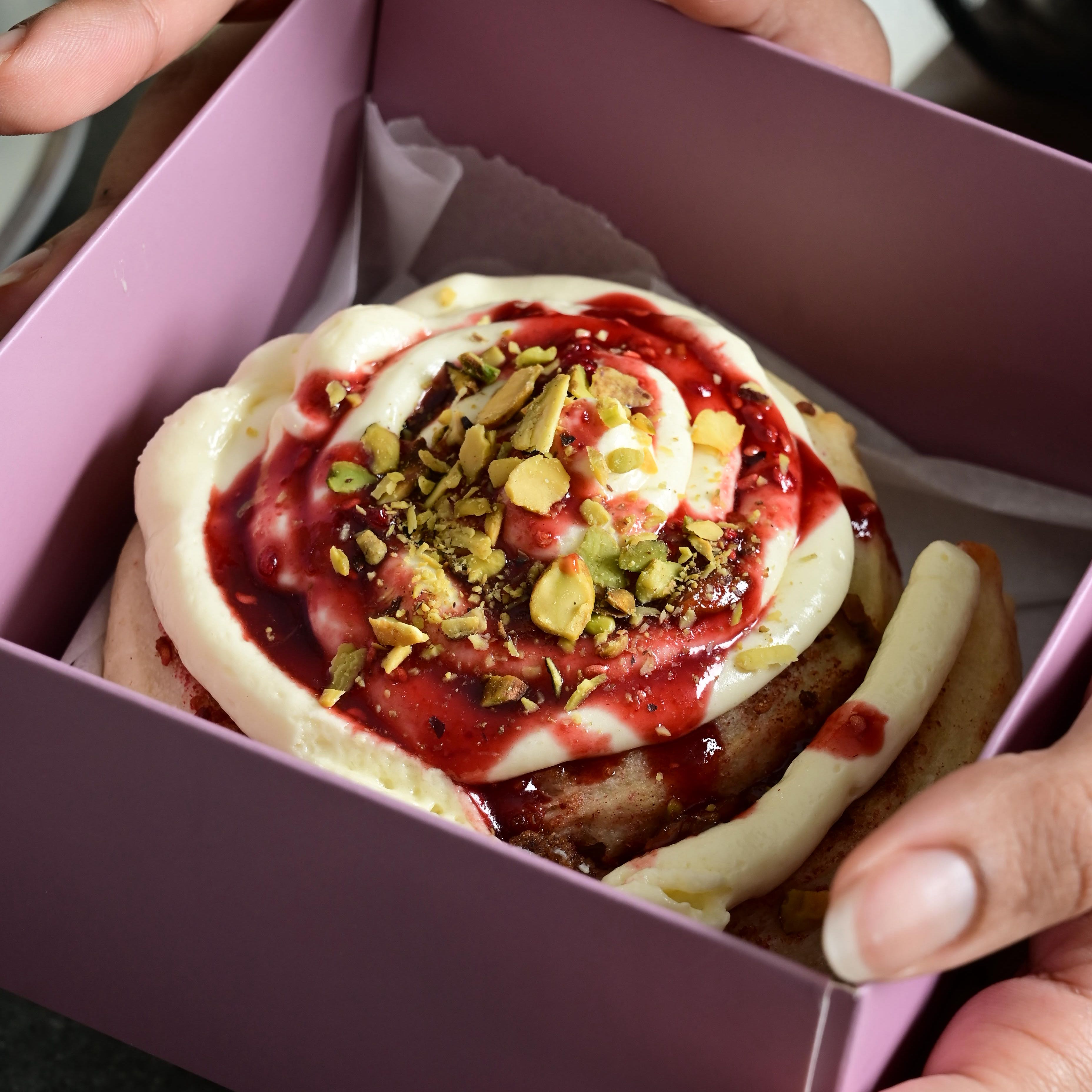 نكهه التوت والفستق