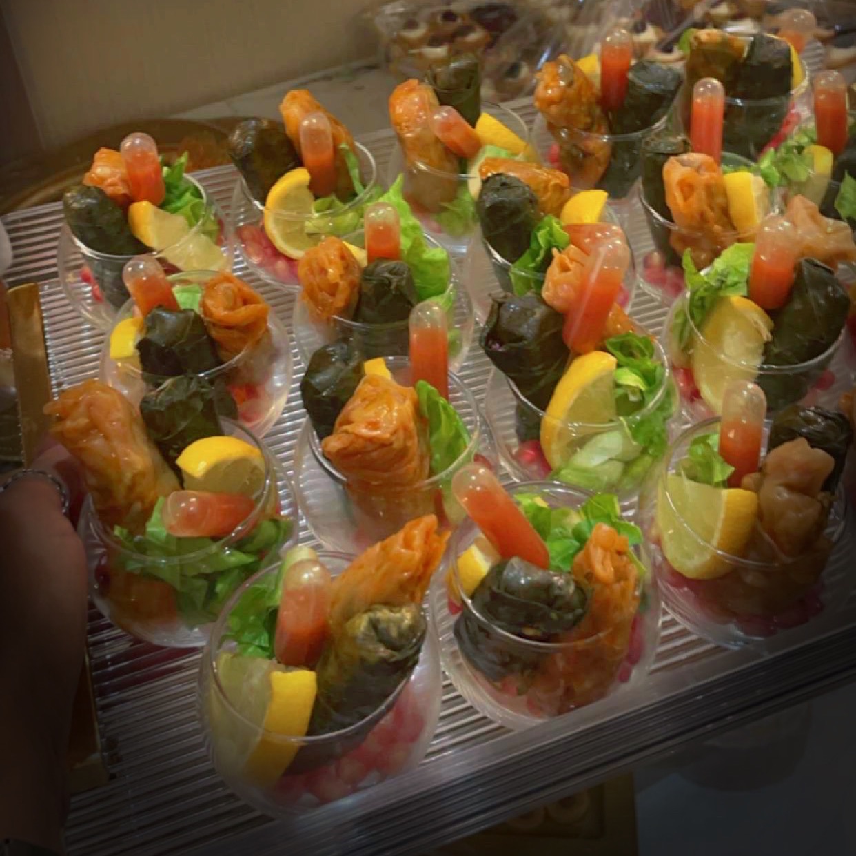 ورق عنب وملفوف منسق لاستقبالكم ٢٠ علبه