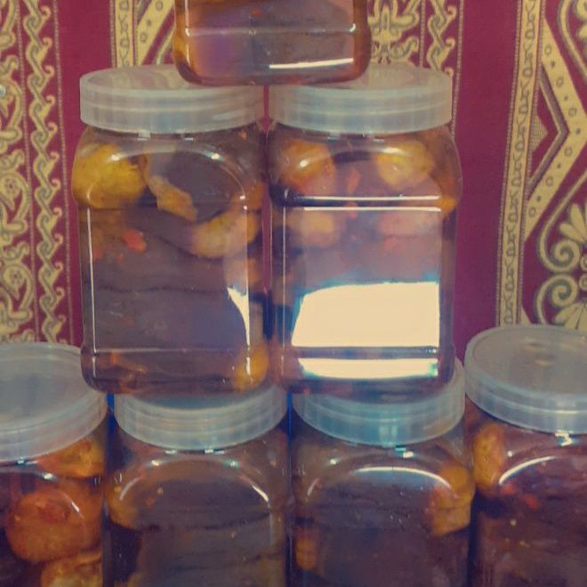 مكدوس باذنجان