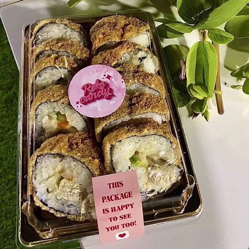 سوشي مقلي بالدجاج