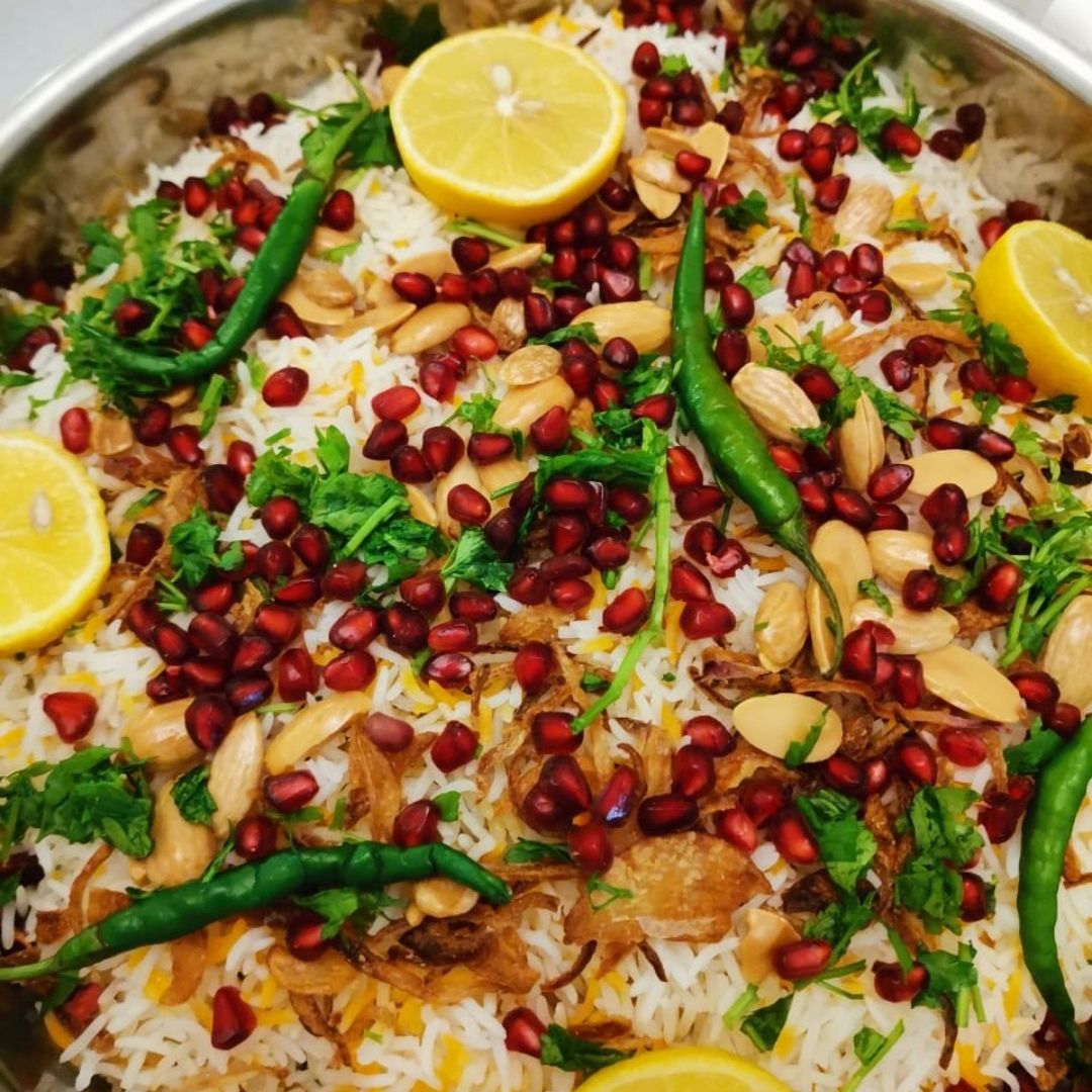 برياني بالدجاج