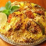 برياني دجاج حيدرابادي (النفر) ب ٢٥ ريال
برياني (دجاج كامل) ب ٥٠ ريال