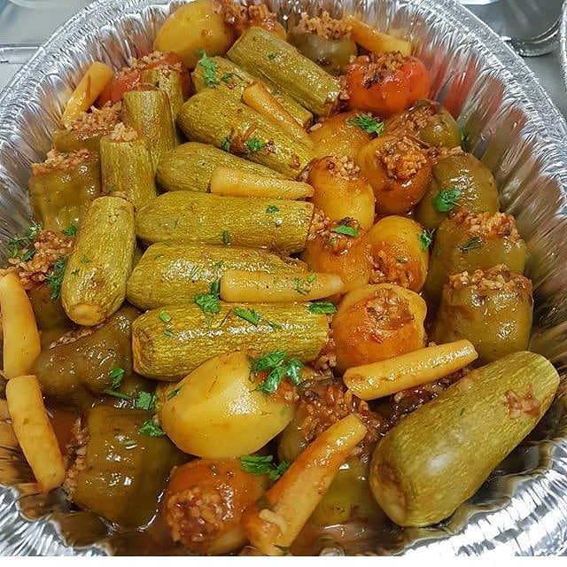 مشكل محاشى خضار ب