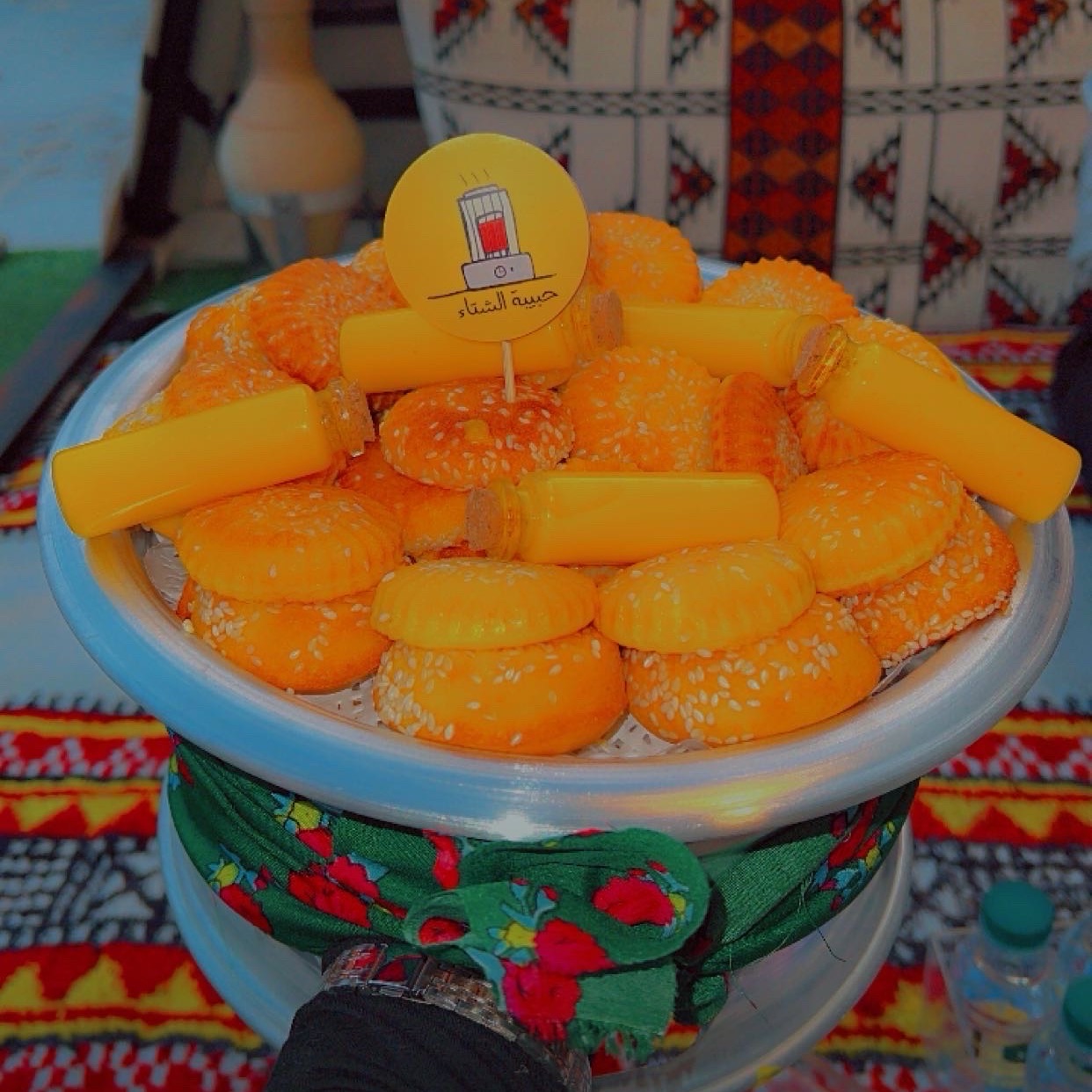 سخان قرص عقيلي مع الصوص