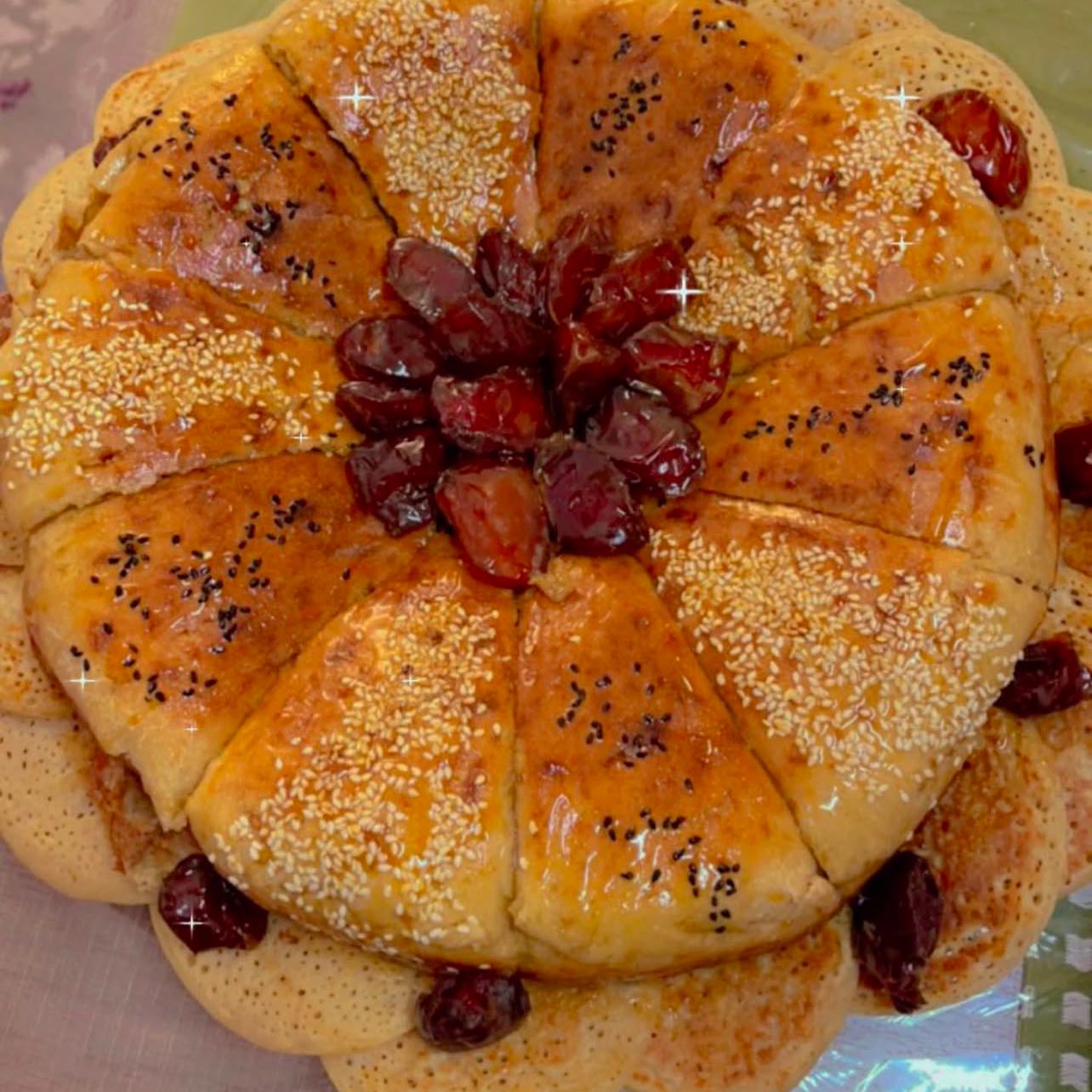 خبزه البر بسمن والعسل البلدى