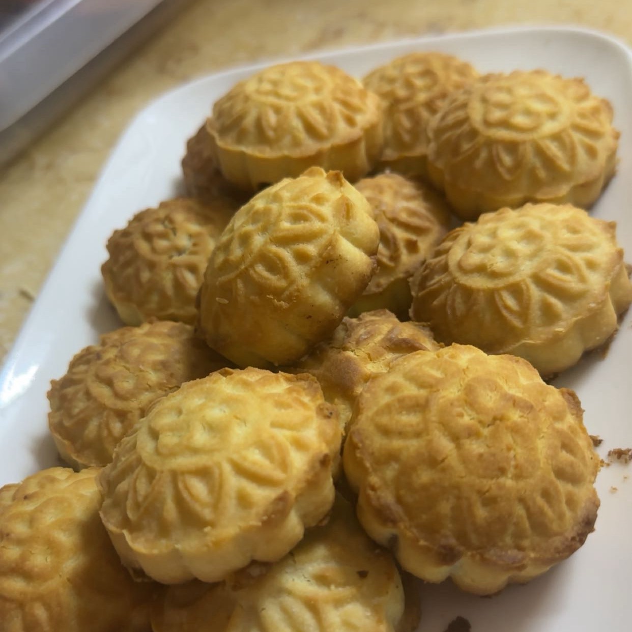 معمول التمو هش و لذيذ