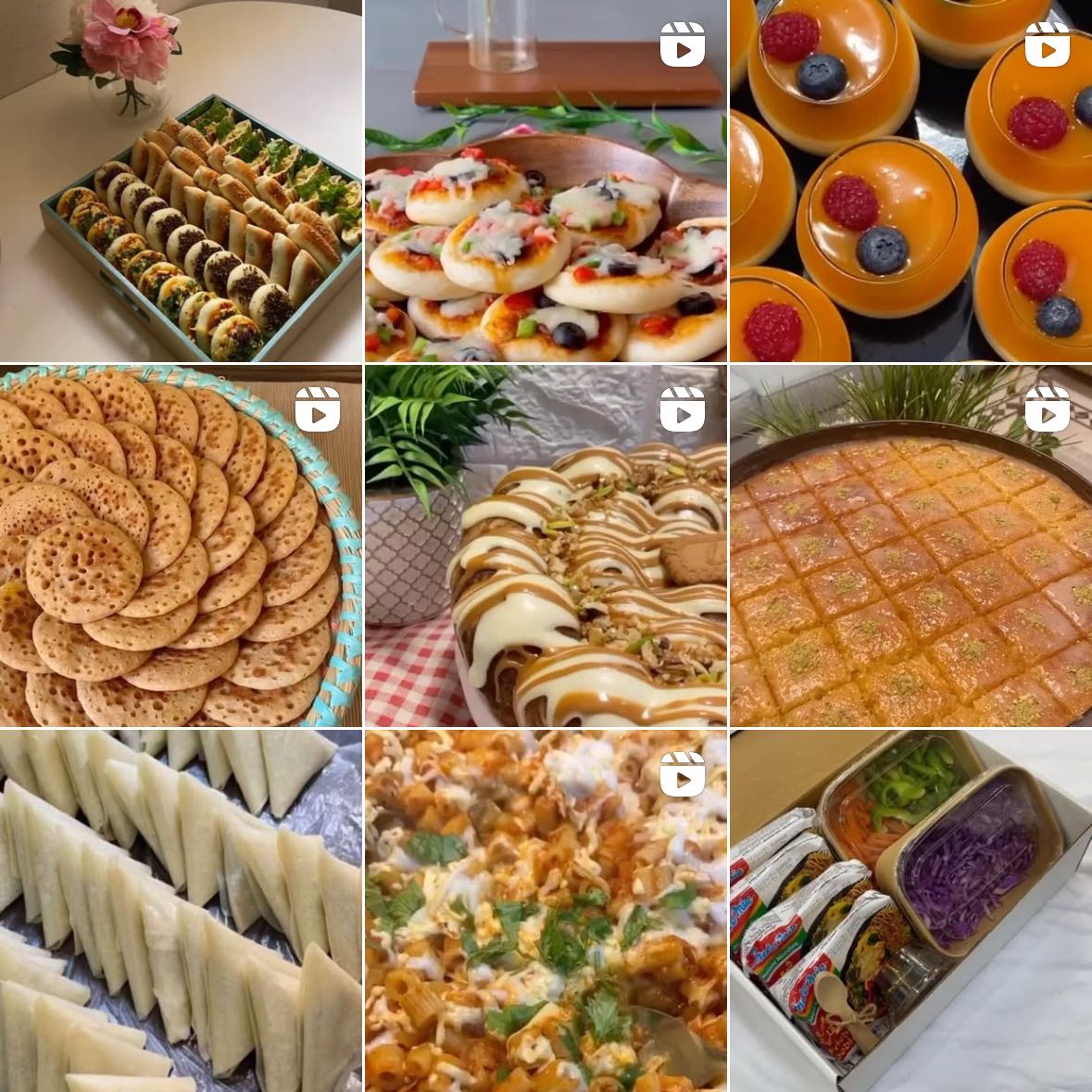 تقديم الحلويات