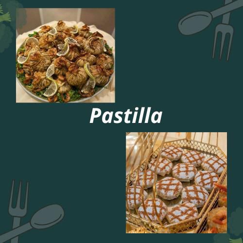 pastilla au poisson et poulet